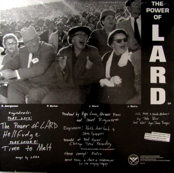 the power of lard - Col Vinyl EP